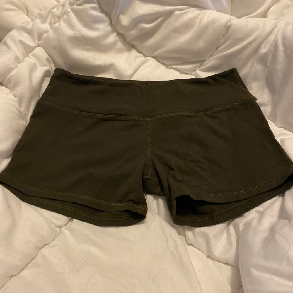 Rogue olive booty shorts